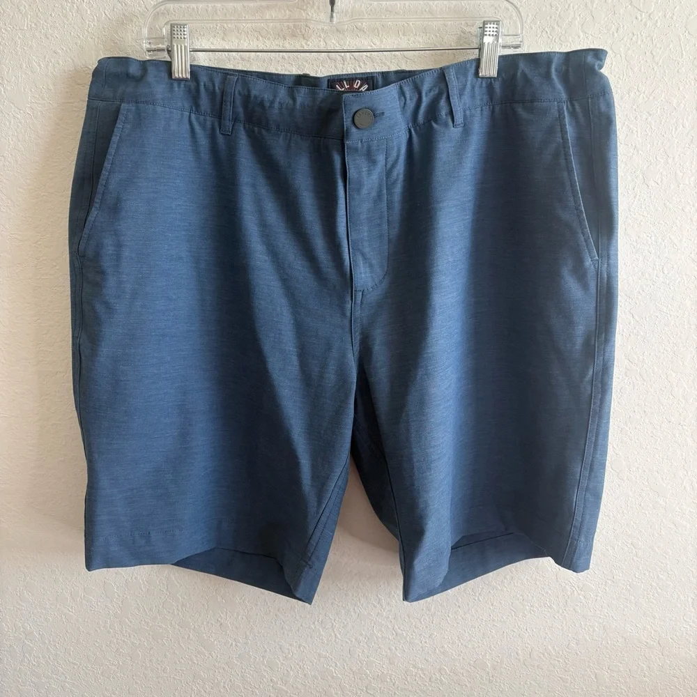 Faherty Blue All Day Shorts Size 38